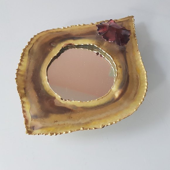 Mid Century Modern - Metal Decor Mirror - Picture 1 of 16